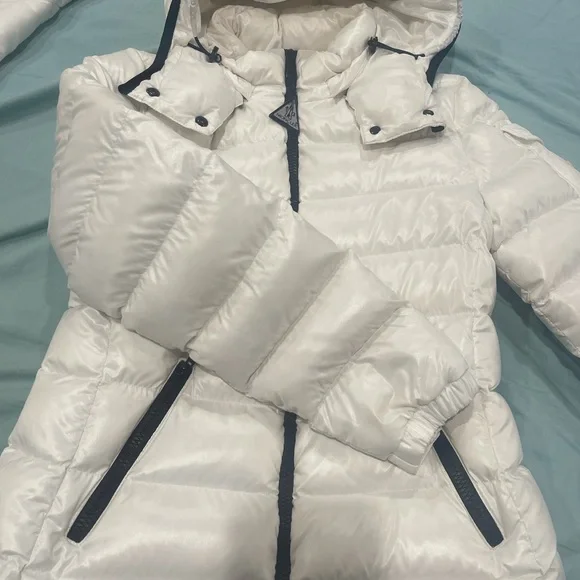 White moncler jacket